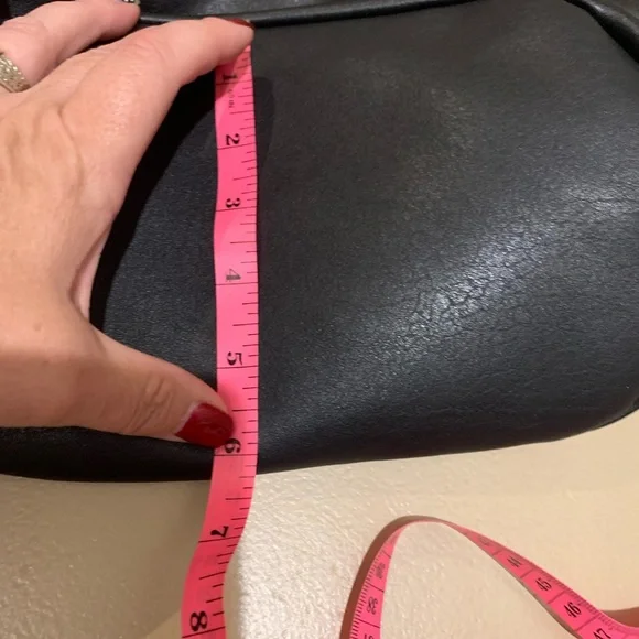 Black Tote Bag with White Mickey Mouse Design EUC - Picture 9 of 9